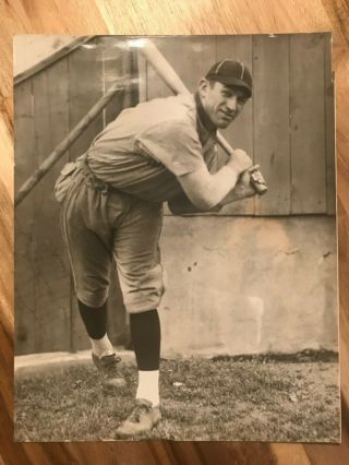 Vintage Black & White Photo Stock Of A Baseball Player (unknown)