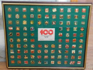 Coca Cola Centennial Celebration Pin Series 1886 - 1986 Limited Edition Collectors