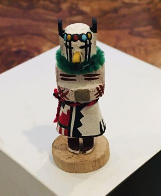 Hopi Kachina Doll Navajo Mini Hand Made Wood Prairie Falcon Art