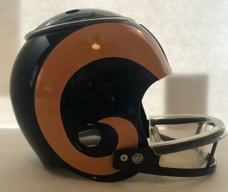 Vintage Los Angeles Rams Chip And Dip Helmet Pre - Owned