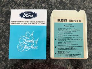 Ford 1969 Demo 8 Track Tape Mustang,  Thunderbird,  Falcon,  Bronco,  F100,  Cougar.