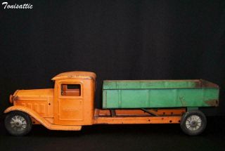 Vintage 1920’s - 1930’s Pressed Steel ‘keystone’ Packard Dump Truck