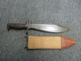 Wwi Us Model 1917 Bolo Knife - Plumb Phila.  1918 -