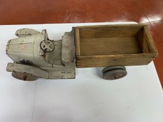 Buddy L Pressed Steel Truck - 1920s 24 Inches Long 2