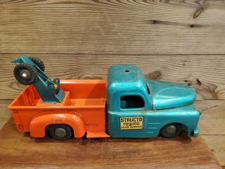 Vintage 1940’s Structo Tow Wrecker Truck