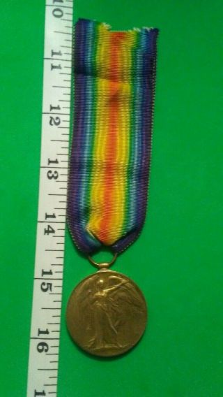 Ww1 Canadian Inter - Allied Victory Medal Awarded 27 Cef