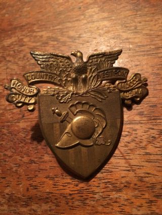 Vintage West Point Military Academy Hat Badge Pin