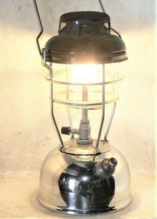 Tilley X246b Kerosene Pressure Lantern,  Made Uk 11/79,  Seals,  Burns Good.