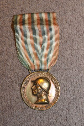 Ww1 Italian Kingdom Of Italy " Italo - Austrian " War Medal 1915 - 1918
