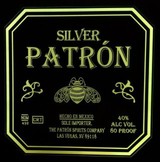 Patron Tequila Led Sign Home Bar Pub Sign,  Lighted Sign