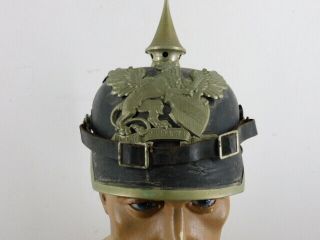 Scarce Ww 1 Imperial German Baden Dragoon Enlisted Model 1915 Spiked Helmet
