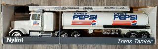 Vintage Nylint Diet Pepsi Trans Tanker Truck 315 Steel Nib Usa Htf Collectible