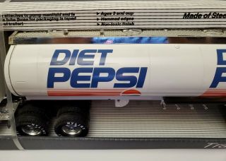 Vintage Nylint Diet Pepsi Trans Tanker Truck 315 Steel NIB USA HTF Collectible 3