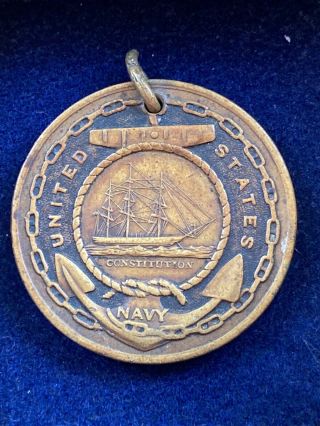 1908 United States Navy Good Conduct Medal Oscar Walls Uss Independence