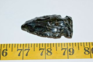 Native American Obsidian Arrowhead