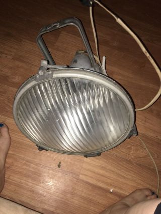 Large Vintage General Electric Ge Spot Light Industrial Use Decor Non -