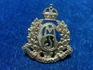 Orig Ww1 Cap Badge " Canadian Military Police Corps - General Service "