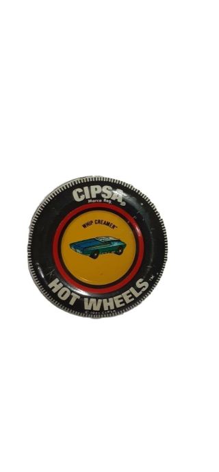 Hot Wheels Cipsa Whip Creamer Button Vhtf