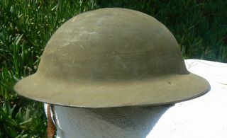 Ww1 U.  S.  1917 Doughboy Combat Helmet 1914 - 1918