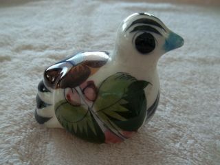 Vintage Signed Mexico,  Ceramic/pottery Bird,  Hand Painted
