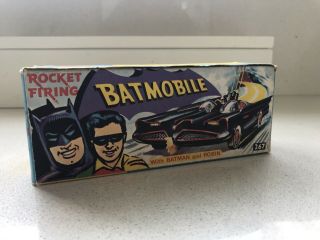 Corgi 267 Batmobile BOX 1966/67  VERY RARE 2