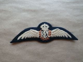 Wwi British Royal Flying Corps Cloth Wings