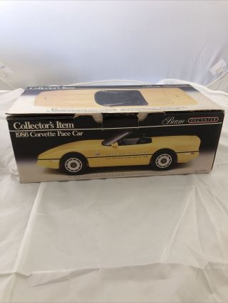 Jim Beam 1986 Corvette Pace Car Decanter