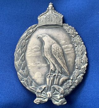 Ww1 Era German/prussian Air Force Service Badge (pin Back)
