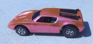 Hot Wheels Redline 1970 / 71 Amc Amx/2 Salmon Pink Amx 2