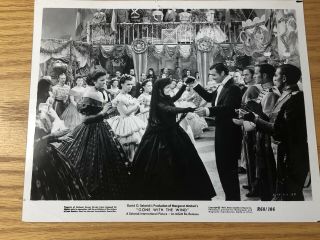Gone With The Wind Photo,  Print 8x10,  Black & White Vintage