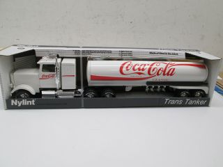 Nylint Coca Cola Tanker Semi With Strap,  Nib