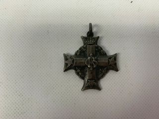 1914 - 18 Ww1 Canada Memorial Cross Medal