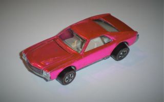 1968 Hot Wheels Redline Custom Amx In Hot Pink Spectraflame Estate Fresh