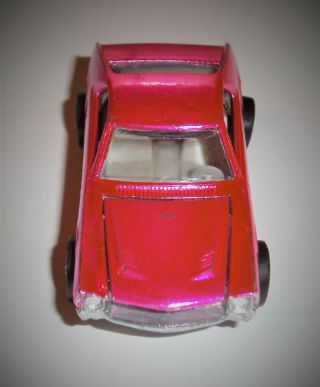 1968 Hot Wheels Redline Custom AMX in Hot Pink Spectraflame Estate Fresh 3