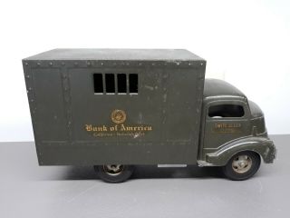 Smith Miller Gmc Bank Of America Green Armored Toy Truck
