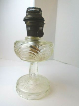 Aladdin Mantle Lamp Clear Nutype Model B Kerosene Burner Chicago Ill