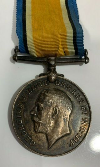 British World War 1 Silver Medal Awarded To A Scottish Soldier