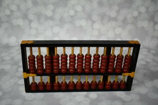 LOTUS FLOWER BRAND CHINESE ABACUS - 91 BEADS MADE IN THE PEOPLES REPUBLIC OF CHI 3