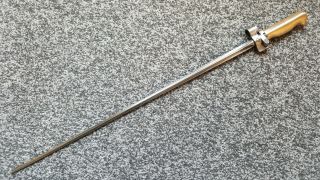 Wwi French Mle 1886 Lebel Bayonet Full Length Blade