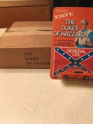 Ertl 1981 Dukes Of Hazzard 1/64 General Lee Charger 1581 With Org.  Box