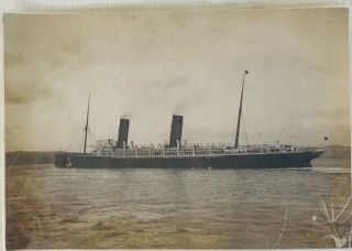 Vintage Ship Photograph - Cunard Campania