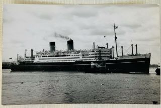 Vintage Ship Photograph - Dominion Monarch