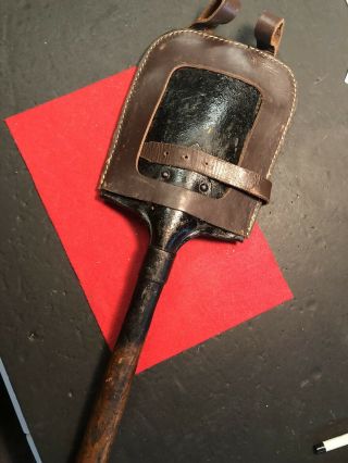 Ww1 German Shovel With Carrying Case