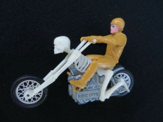 Vintage Hotwheels Rrrumblers 1973 Boneshaker With Rider