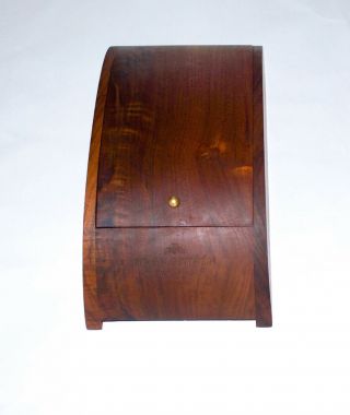 Gran Patrón Burdeos Walnut Wooden Box,  Signed And Numbered 1358 (box Only)