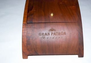 Gran Patrón Burdeos Walnut Wooden Box,  Signed and Numbered 1358 (Box Only) 2