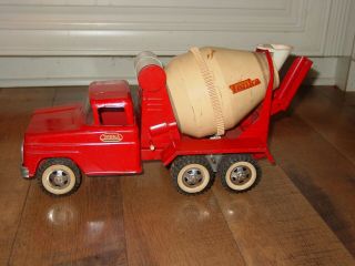 All Vintage 1960s Tonka Toy Cement Mixer Truck With Chute