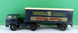 French Dinky Toys Unic Sncf Pam Pam Articulated Lorry No 803