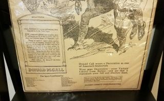 Vintage 1919 America ' s Immortals Victory Liberty Loan World War 1 Poster 3