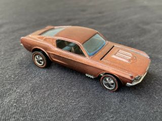 Hot Wheels Redline Hk Copper Custom Mustang - - Exc Cond.  Authentic